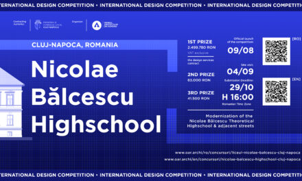 OAR și municipalitatea Cluj-Napoca au lansat Concursul Internațional de Soluții Liceul Nicolae Bălcescu