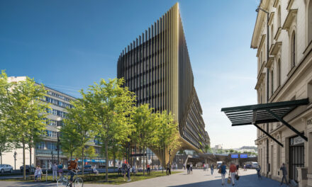 Zaha Hadid Architects propune o dezvoltare urbană modernă, ce integrează gara istorică Masaryk din Praga