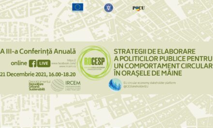 Strategii de Elaborare a Politicilor Publice pentru Comportamentul Circular în Orașele de Mâine într-o conferință IRCEM