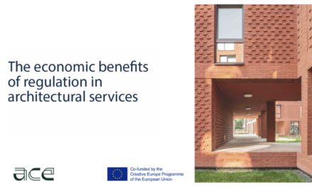 Beneficiile economice ale reglementării serviciilor de arhitectură, într-un studiu recent al ACE