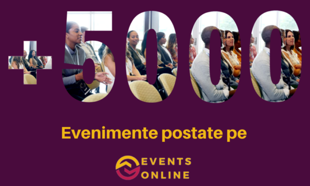 Peste 5.000 de evenimente postate pe EventsOnline!